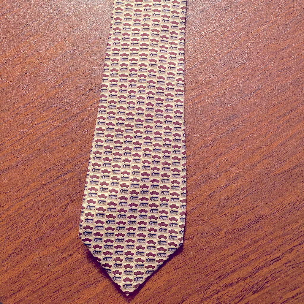 Banana Republic Car Patterned Tie